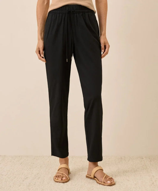 clearance daily twill ultra-high rise tapered pant