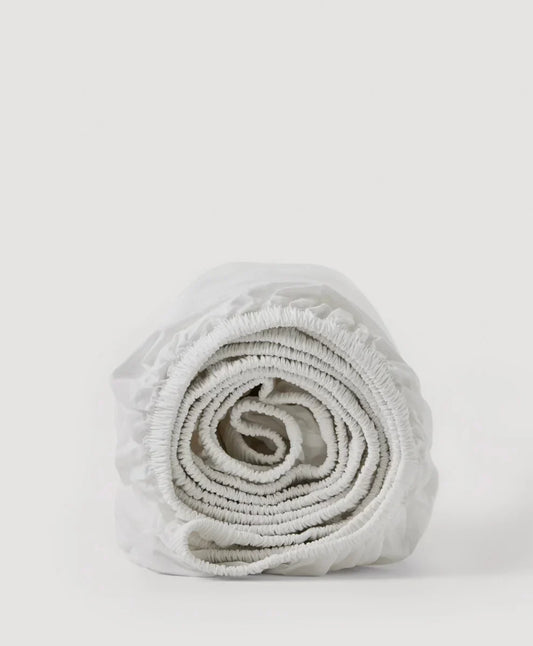 organic cool-air percale fitted sheet