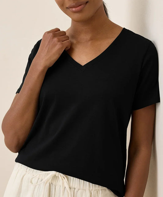 clearance softspun v-neck tee