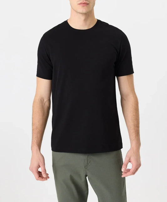 luxe essential classic fit crewneck tee