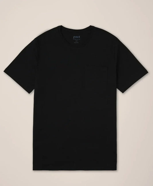 softspun essential pocket crew tee