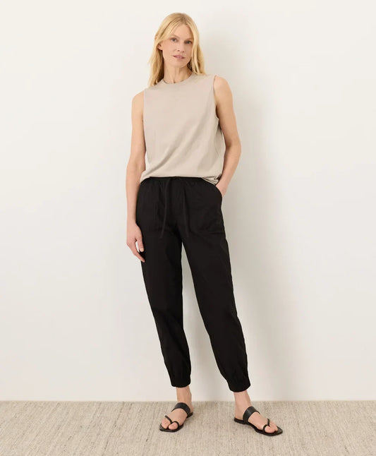 clearance stretch poplin jogger